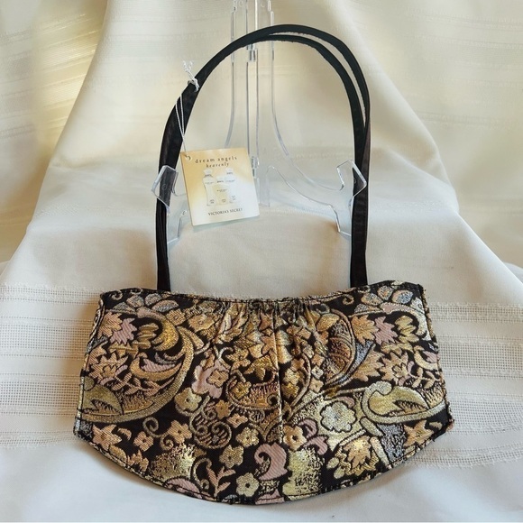 $5 ADD ON with $15+ Bundle Victoria’s‎ Secret Angels Brocade Bag NWT - Picture 3 of 7